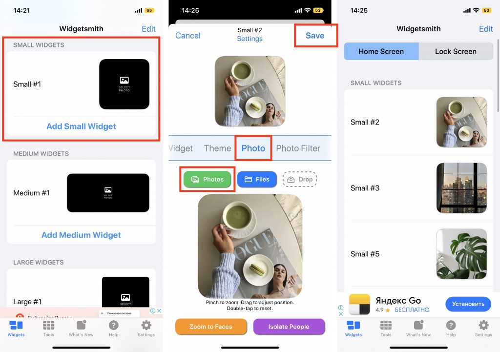 Beautiful desktop on iPhone: how to create your own widgets and change ...