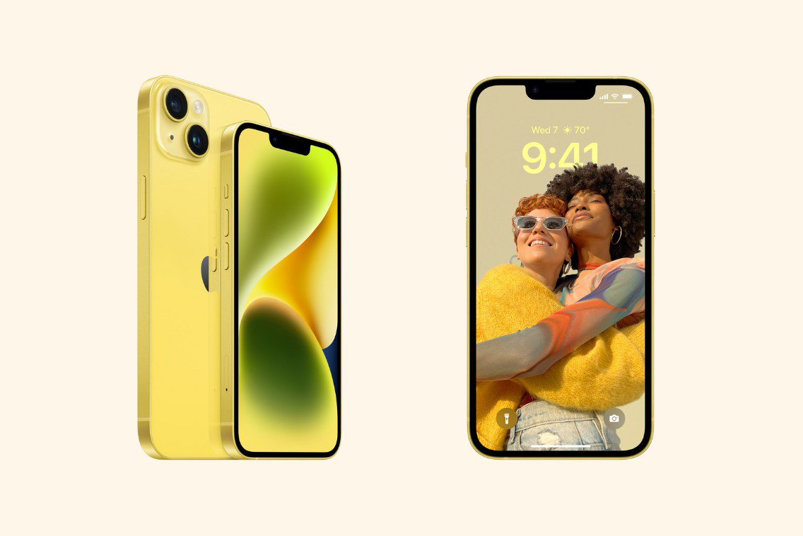 Привет, жёлтый! Apple добавила в линейку iPhone 14 новый цвет - iSpace